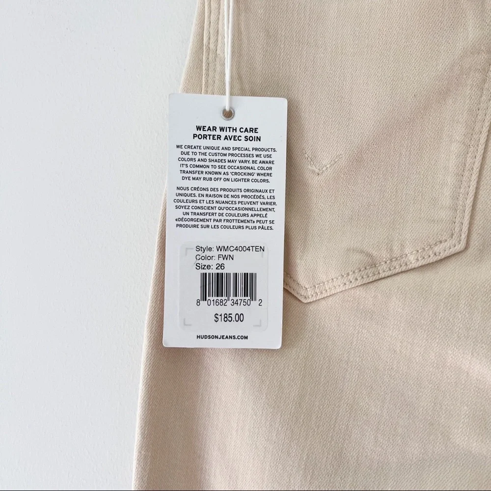 hudson | tally skinny crop fawn size 36 pants - Picture 6 of 7